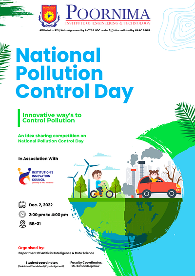 Environmental Poster activity campaign college control environment event graphic design message pollution save