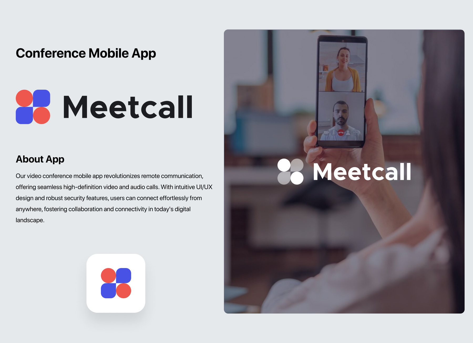 Meetcall App | Mobile App Design | UI/UX Case Study by Bhavik Dobariya ...