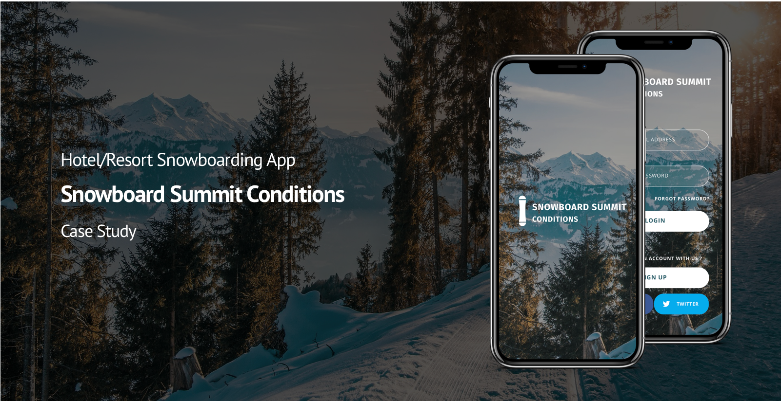 Snowboard Summit Conditions Case Study branding case study design design case study designer dribbble logo product design product designer prototyping sketch 3 snowboarding ui uidesign uiux user flows user interface design ux uxdesign wireframing