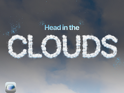 Head in the Clouds - Celebrating Home app celebrating home clouds head in the clouds imessage sticker