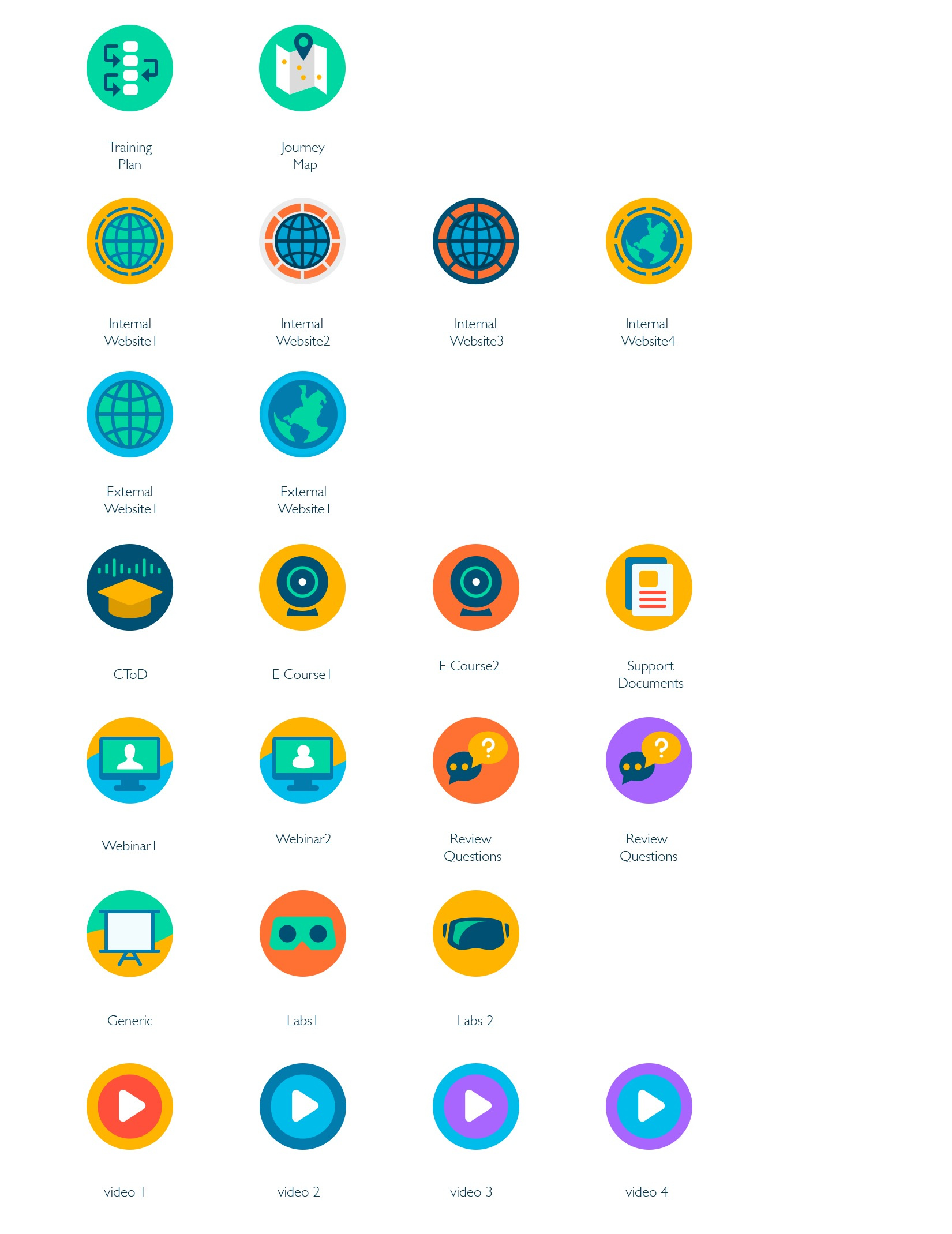 Cisco Flat Icons cisco flat icons ui ux visual
