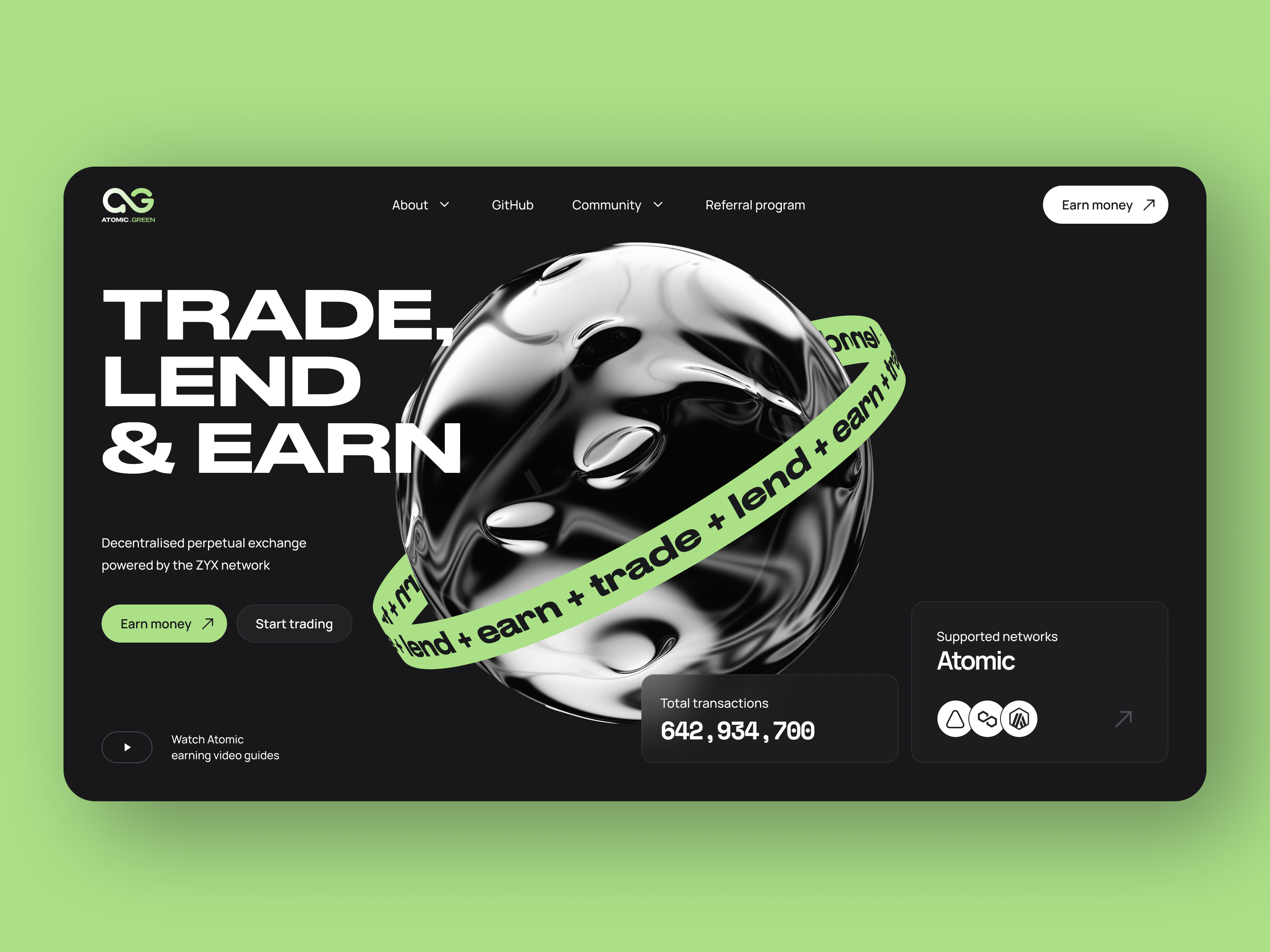 Example of UX/UI Design