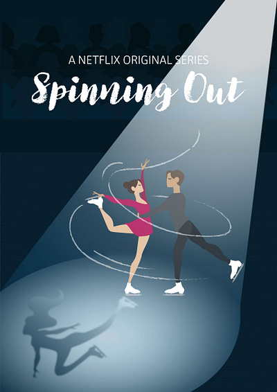 Spinning Out Poster Design vancouver film school