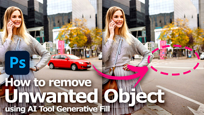 Photoshop AI tool to remove object from photo ai cgian photoshop tutorial