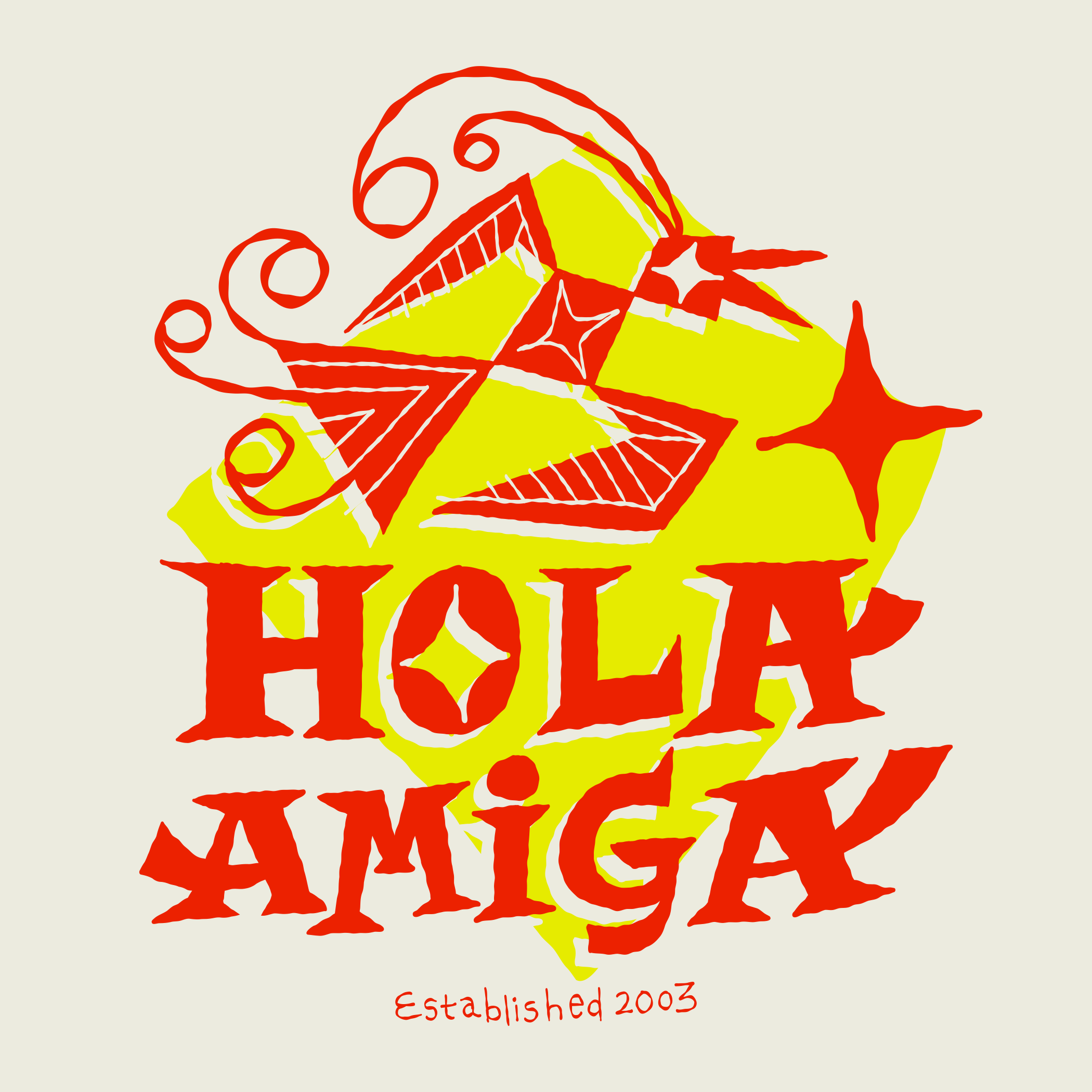 ɐɓıɯ∀ ɐloH handdrawn illustration lettering