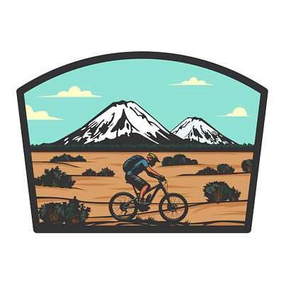 Biking Through Mountains and Deserts adventure outdoor overland retro vintage