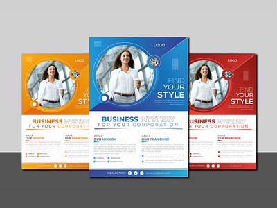 Corporate Flyer Design branding business flyer clean design corporate corporate flyer design flyer design graphic design logo vector