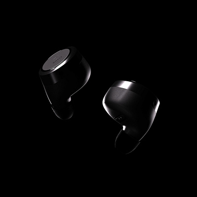 3D Earbuds 3d branding earbud graphic design lighting motion graphics product render texture