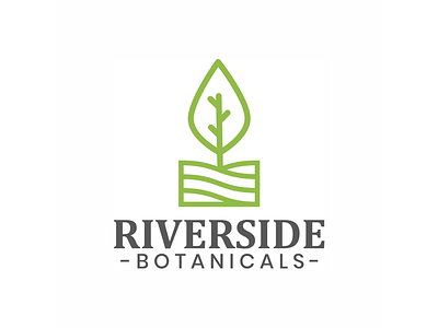 Botanicals Logo app botani botanicals branding classic color colour design graphic design illustration logo modern riverside simple ui vector