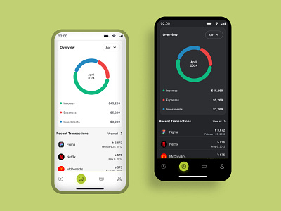 Banking Made Simple: Introducing Banking App Design 💳📱 figma figmadesign mobile app mobile app financial management