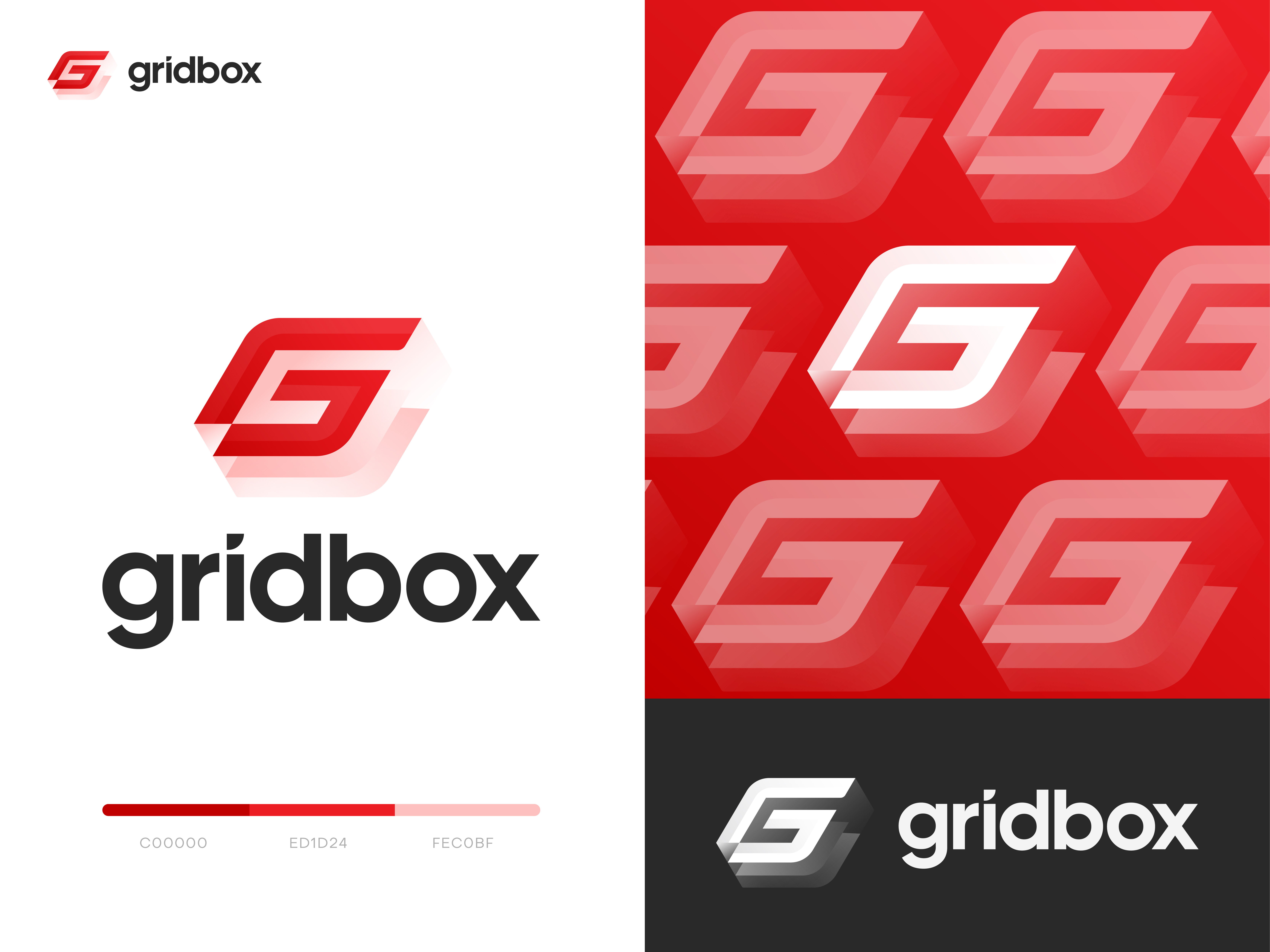 Gridbox Logo Design 3d g logo brand branding creative logo g box logo identity letter g logo logo logo design logodesign logomark logotype mark modern logo symbol tech g logo technology logo typography