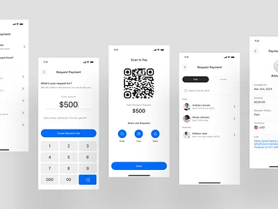 Capita - Finance Mobile App app app design bank bank app bank card card app e wallet finance finance app finance management financial fintech mobile mobile app mobile app design mobile application money app payment scan qr transaction