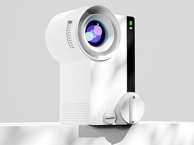 Mini Projector 3D 3d 3d animation 3d art 3d concept 3d design design illustration mini projector projector render