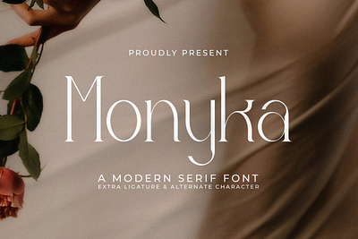 Monyka - A Modern Serif Font style