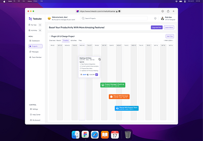 Project Management Dashboard asana booking calender dashboard dashboard designer dashboard ui dashboard ui ux jira management notion project project manage project management task task management task manager time management to do web app work schedule