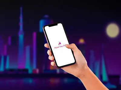 Paint the city 3d animation app design branding casestudy creative design graphic design idea illustration logo mobile app case study motion graphics ui