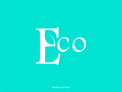 Eco Logo Design. branding design graphic design identity inspiration logo logo designer logo maker