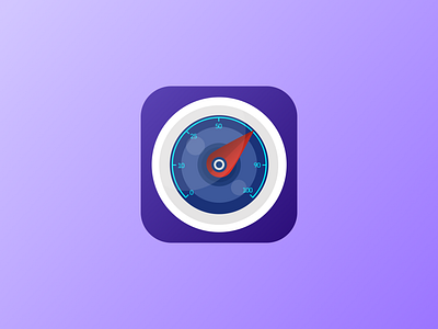 internet speed test app icon app icon design