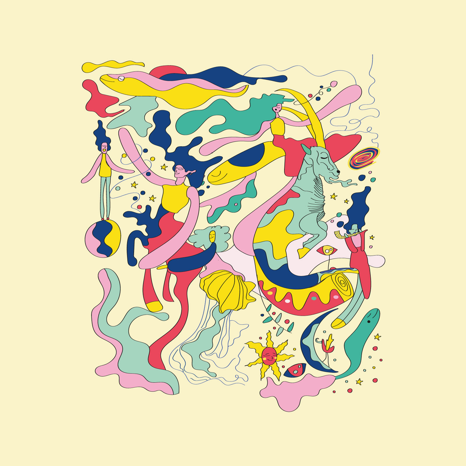 Magic Illustration art design flat graphic design illustration urban vector