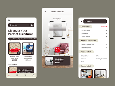 Furniture eCommerce App Design ecommerce app ecommerce app design ecommerce app ui ecommerce app ui design furniture app design furniture ecommerce app furniture ecommerce app ui