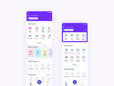 Digital Wallet Management digital wallet mfs ui ux