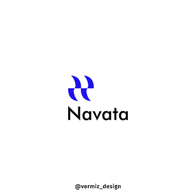 Navata logo design branding graphic design logo modern technology