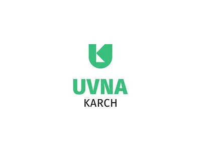Uvna Karch logo design branding design graphic design logo logodesign modern visualidentity