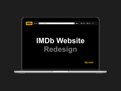 IMDb redesign branding case study figma imdb imdb case study imdb redesign redesign ui ux website redesign