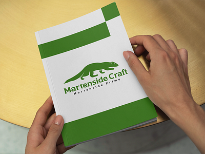 Martenside Craft Logo animal branding design graphic design illustration logo