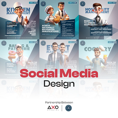 Social Media Design 3d animation branding graphic design logo motion graphics ui