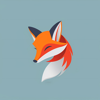 Fox Logo Design | Midjourney AI