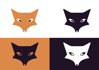 fox logo 2 animal logo branding design fox fox logo graphic design logo logo inspiration