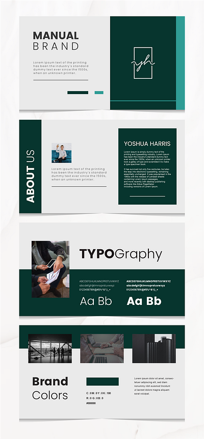 personal brand manual brand guideline brand manual graphic design logo inspiration moodboard