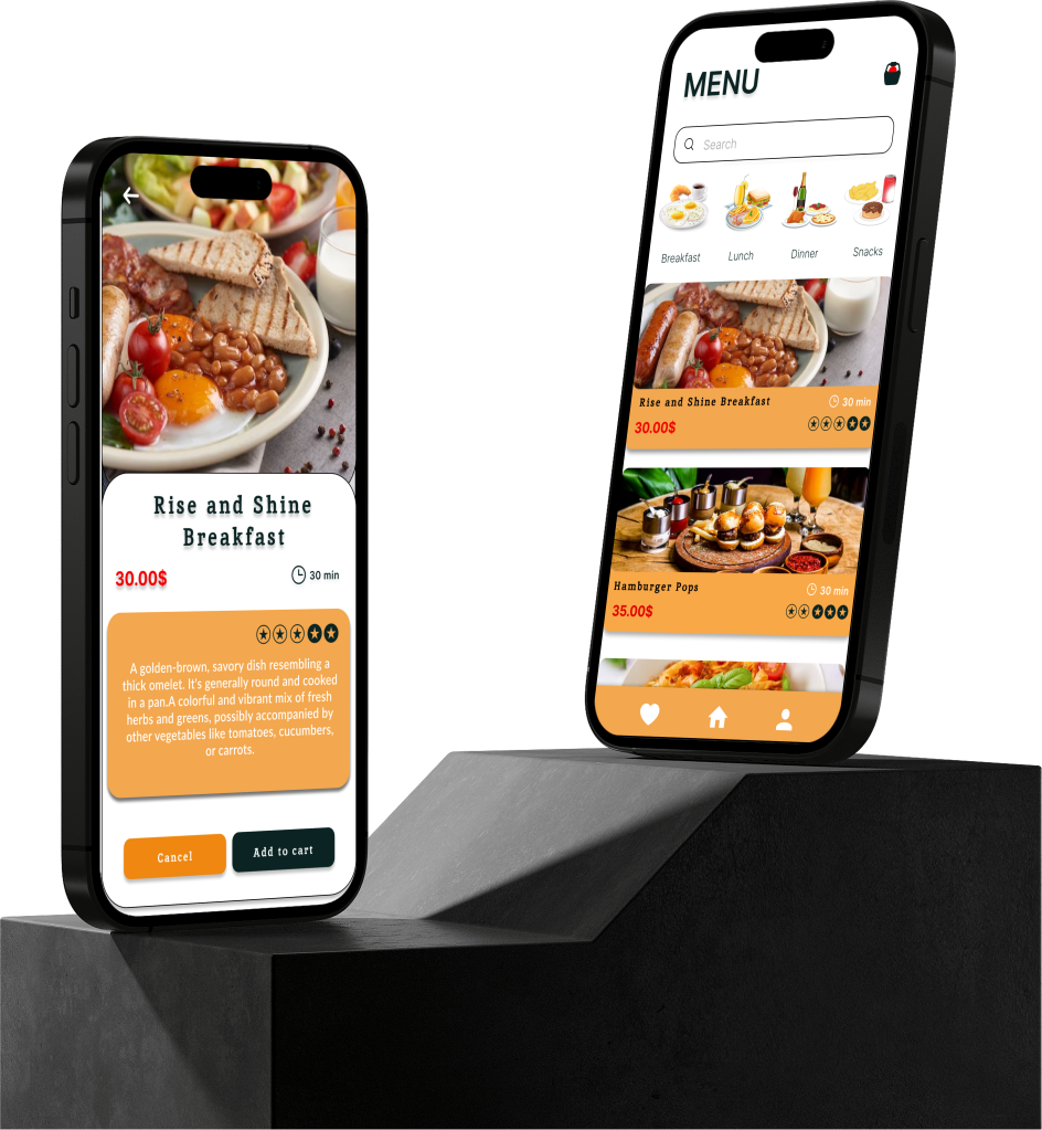 RESTAURANT APP - UI by Neha Naseem on Dribbble