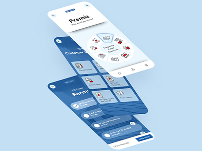 App UI for YES Bank Premia Employee Training Module app design app ui bank banking carvingdezine design graphic design mobile app mobile design mobile ui ui ui design ui ux user experience user interface ux vector