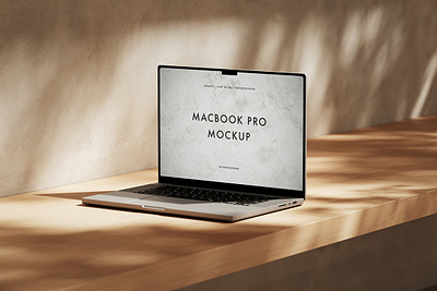 MacBook Pro Mockup Set vol. 2 app apple device application branding day design graphic design laptop lockscreen mac macbook minimalist mockup outdoor realistic screen showcase site template web