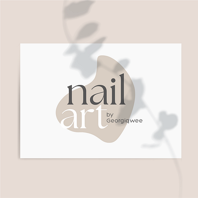 nail art | by Georgiqwee graphic design logo