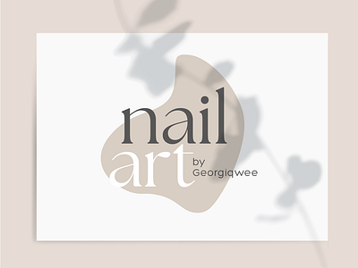 nail art | by Georgiqwee graphic design logo