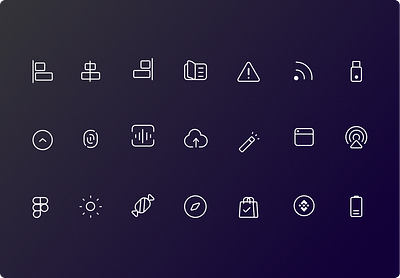 Line Icons Free Figma file figma free icons icon icon set line icon