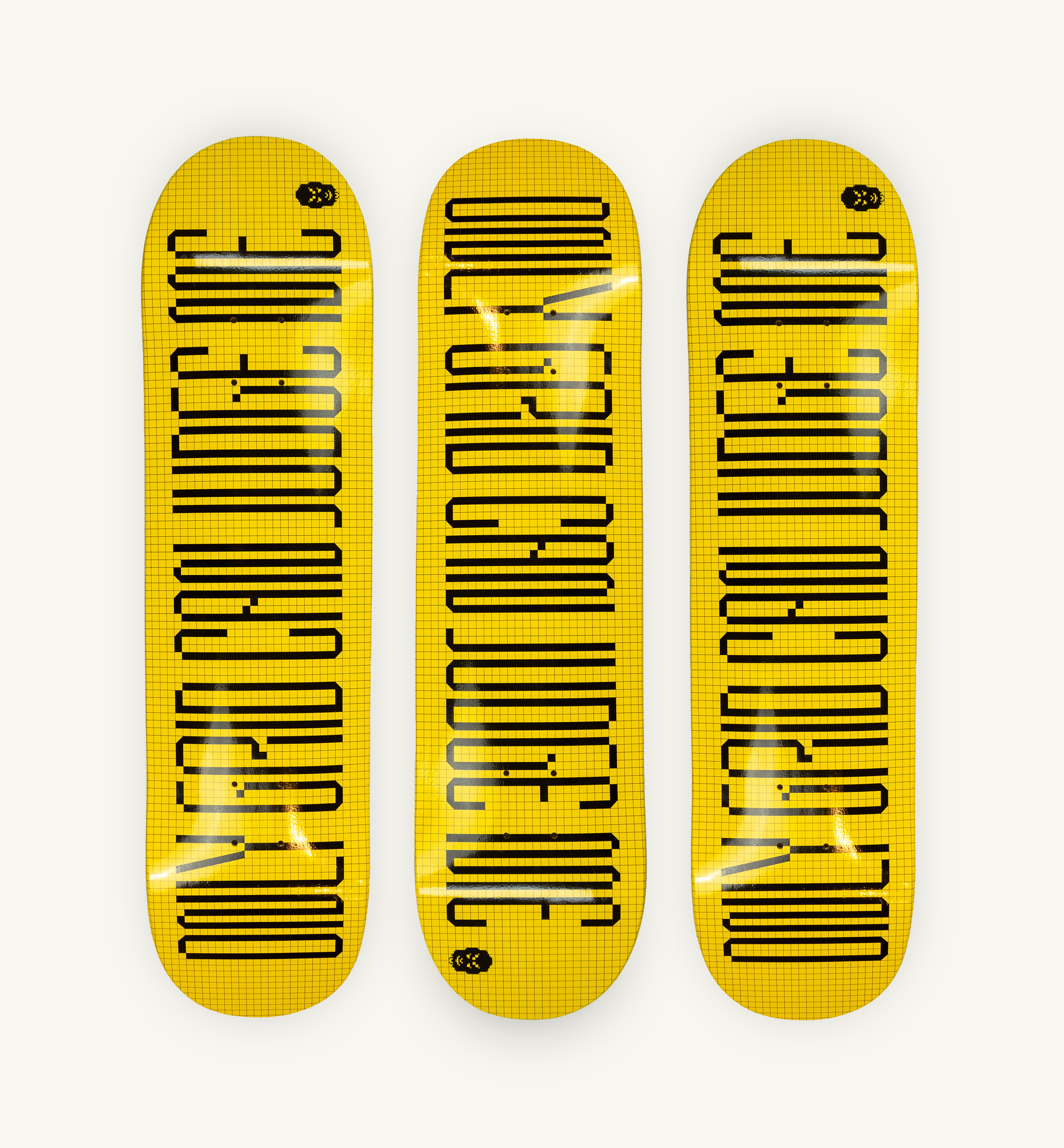 ONLY GRID CAN JUDGE ME animation branding design lettering logo