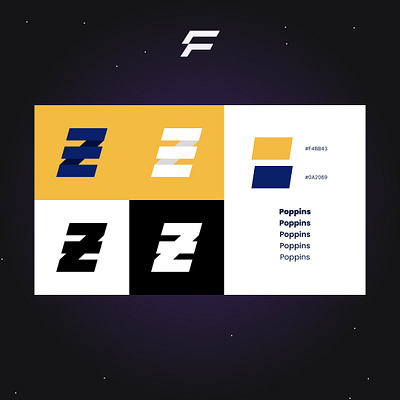 EZ branding branding graphic design logo ui