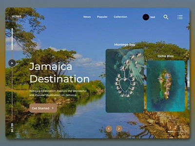 Jamaica Web Design 3d animation app appdesign branding design graphic design illustration logo motion graphics ui uidesign ux uxdesign