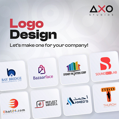 Logo Design 3d animation branding design graphic design illustration logo motion graphics ui vector