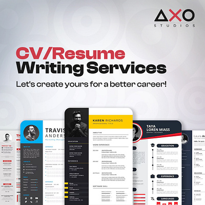 CV/Resume Design branding cover letter cv cv design graphic design illustration resume resume design vector