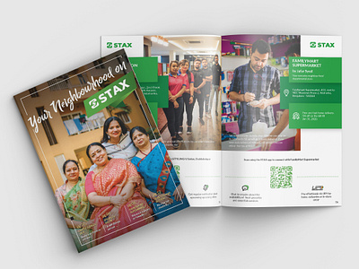 Stax App Promotion Catalogue business catalogue mobile app print promotion