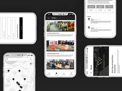 Passwork App business mobile app ui ux