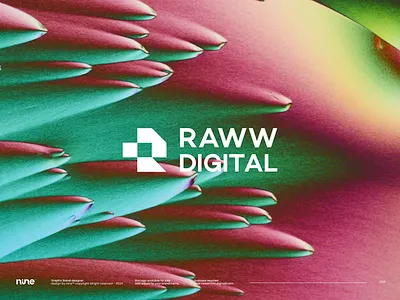 Digital media agency - Raww Digital agency app brand branding concept design digital fresh graphic design icon illustration inspiration logo platform smart ui