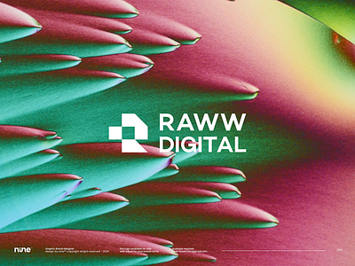 Digital media agency - Raww Digital agency app brand branding concept design digital fresh graphic design icon illustration inspiration logo platform smart ui