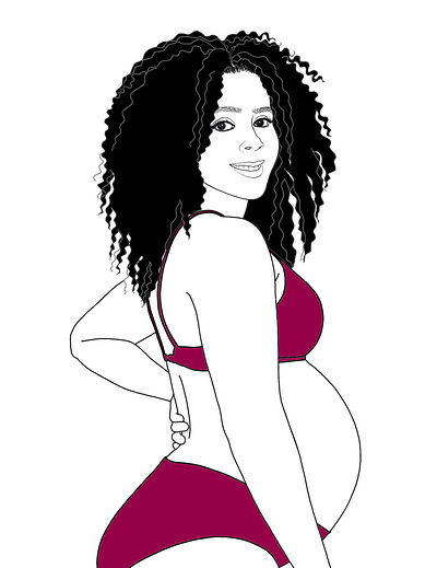 Black Women’s Wellness X Montana Forbes beauty graphic health publishing