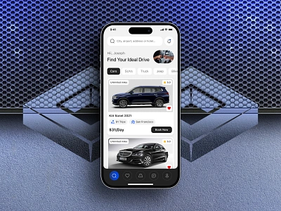 Vehicle Renting App bike rent app car rent app car rent service interface rental company transportation travel travel industry truck rent app ui design ui kit vehicle renting vehicle renting app